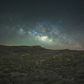 Milky Way Arch Tenerieffe Spain by Joanne Eastope