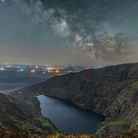 Milky Way Over Coumshingaun, Co Waterford by Adrian Hendroff