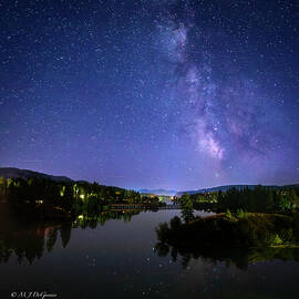 Milky Way Over Curlew Lake by Michael DeGrenier