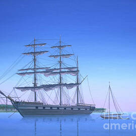 Millennium of Sailing in Marshall Islands - British Transport Ship Scarborough by Keith Reynolds