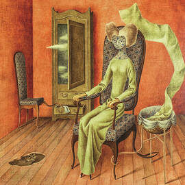 Mimetismo - Mimicry by Remedios Varo by Remedios Varo