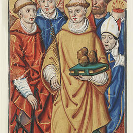 Miniature Depicting All Saints by Antonios Valamontes