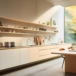 Minimalist Elegant Kitchen by Andre Petrov