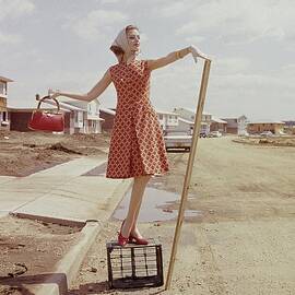 Model on a Milk Crate by George Barkentin
