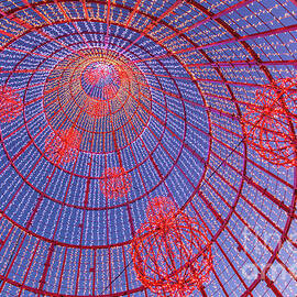 Modern Christmas tree sculpture, Funchal, Madeira by Neale And Judith Clark