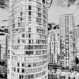 Modern City Skyscrapers in Vancouver  by Bruce Block