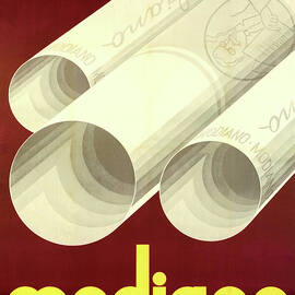 Modiano - vintage cigarette advertisement poster by Bortnyik Sandor