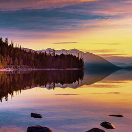 Moment of Tranquility - Glacier National Park by Adam Mateo Fierro