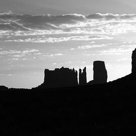 Monochrome Monument Morning by Joe Schofield