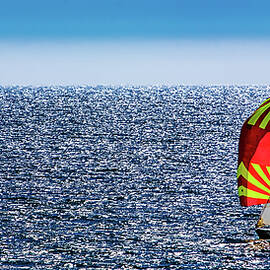 Monterey Bay Santa Cruz California by Tommy Farnsworth