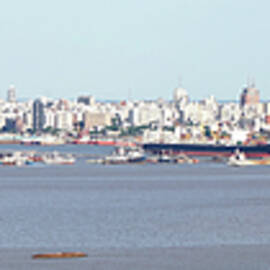 Montevideo Harbor Panorama by Richard Reeve