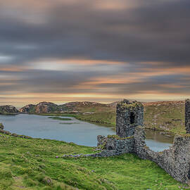Moody Sky Over Three Castle Head, Co Cork by Adrian Hendroff