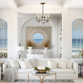 Morning At The Beach by Eris And AI