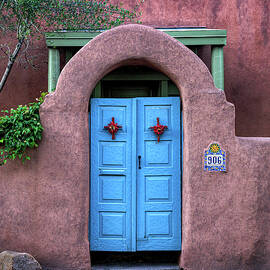 Morning At The Blue Door by Maryanne Keeling