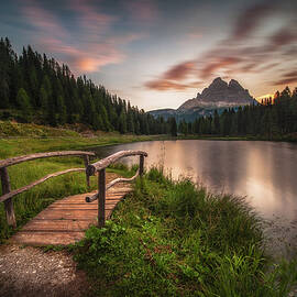 Morning in the Dolomites by Piotr Skrzypiec