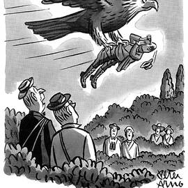 Most Dedicated Bird Watcher by Peter Arno