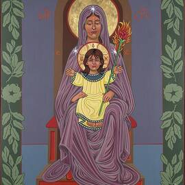 Mother of God Seat of Wisdom 351 by William Hart McNichols