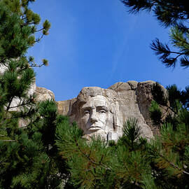 Mount Rushmore - Abraham Lincoln by Cindy Robinson