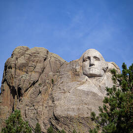 Mount Rushmore - George Washington by Cindy Robinson