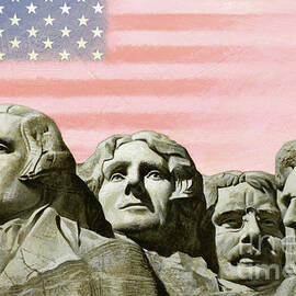 Mount Rushmore by Howard Koslow