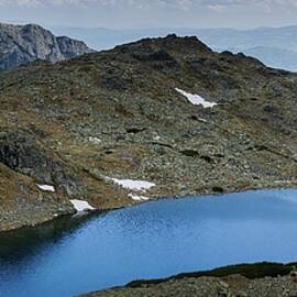 Mountain Lake Surrounded by Peaks by Robert Grac
