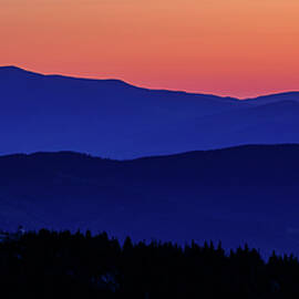 Mountain Layers, Chocorua Sunrise. by Jeff Sinon