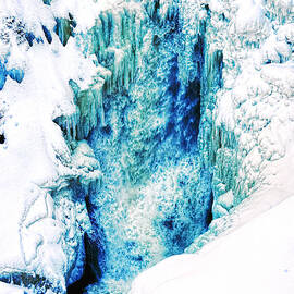 Moxie Falls in Winter by Olivier Le Queinec