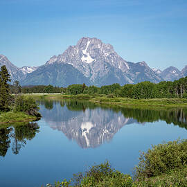 Mt Moran at Oxbow Bend by Diane Moller