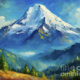 Mt Rainier by Macro Abundance