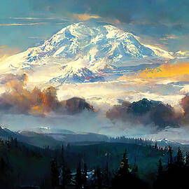 Mt Rainier National Park, 07 by AM FineArtPrints
