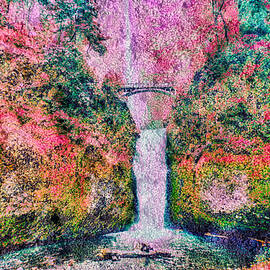 Multnomah Falls - Columbia River Gorge by Bruce Block