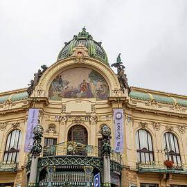 Municipal House in Prague by Shirley Mitchell
