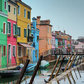 Murano Colourful Streets in the Rain
