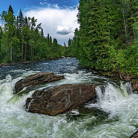 Mushbowl Crossing Murtle River British Columbia Canada by Tommy Farnsworth