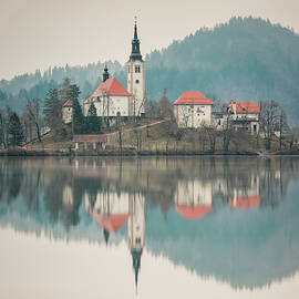 Mystical Morning at Lake Bled by Charnwood Photography Fine Art