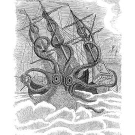 Mythical Sea Monster by Madame Memento