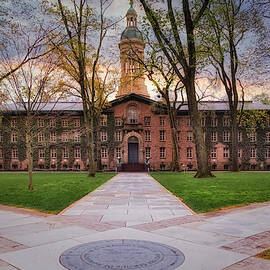 Nassau Hall Princeton University  by Susan Candelario