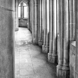 National Cathedral Hallway Washington DC by Mary Lee Dereske