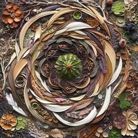 Natural Mandala 1 by Colin Hardman