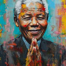 Nelson Mandela by Land of Dreams