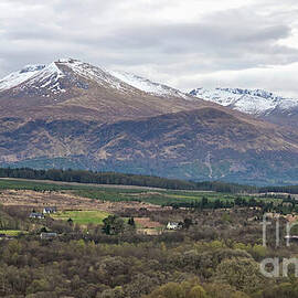 Nevis Mountain Range - Highlands, Scotland by Jeff Saunders