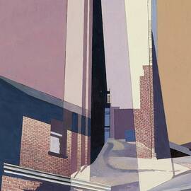 New England Irrelevancies - Abandoned mills by Charles Sheeler by Charles Sheeler