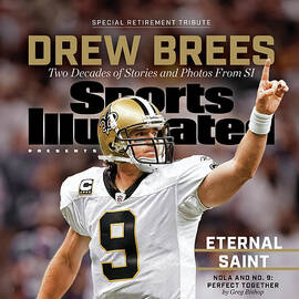 New Orleans Saints Drew Brees, Special Retirement Commemorative Issue by Sports Illustrated