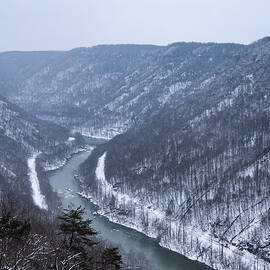 New River Winter by Flees Photos