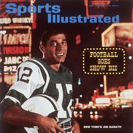 New York Jets Qb Joe Namath Sports Illustrated Cover by Sports Illustrated