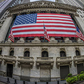 New York Stock  Exchange II BW by Susan Candelario