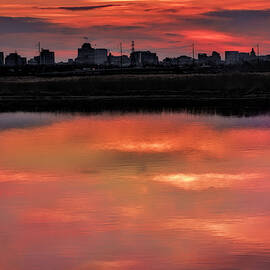 Newark New Jersey Skyline by Susan Candelario