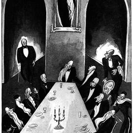 Newly Elected Boy Member of the Century Club Appears for Dinner by Peter Arno