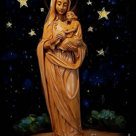 Night Madonna by Macro Abundance