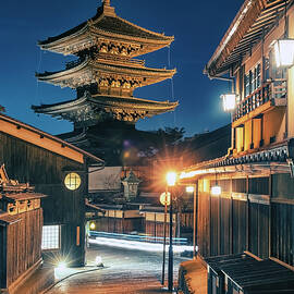 Night Scene of Yasaka Pagoda by The Luxury Art Collection